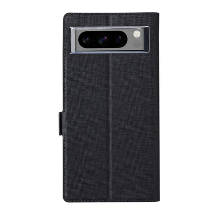 For Google Pixel 8 Pro ViLi K Series Shockproof Magnetic Flip Leather Phone Case(Black)
