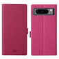 For Google Pixel 8 Pro ViLi K Series Shockproof Magnetic Flip Leather Phone Case(Rose Red)