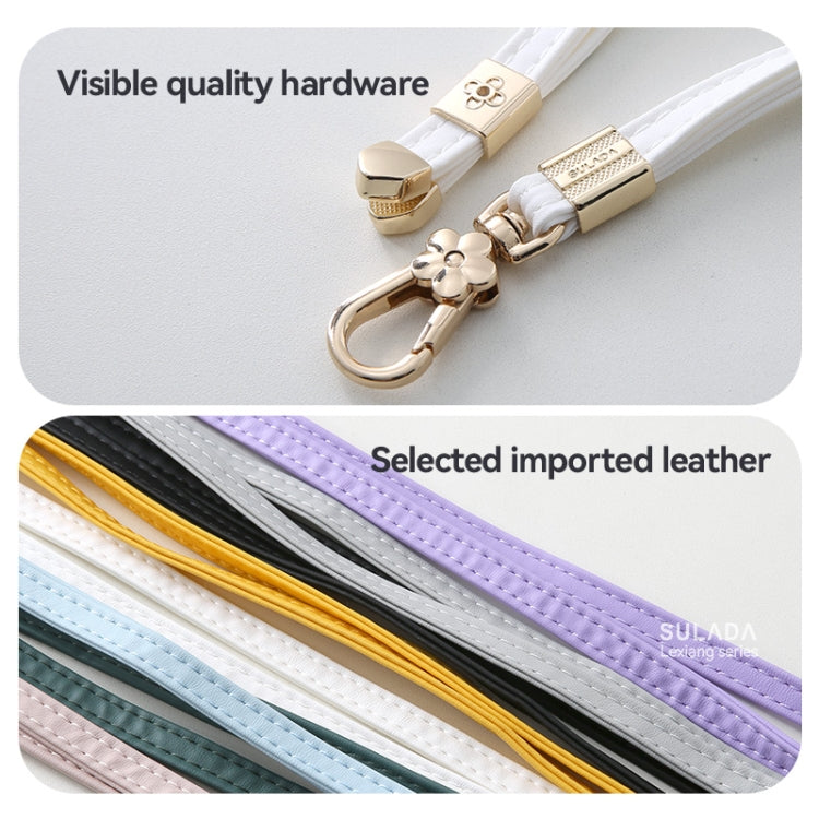 SULADA Multifunctional Universal Mobile Phone Lanyard, Style:Short Style(Yellow)