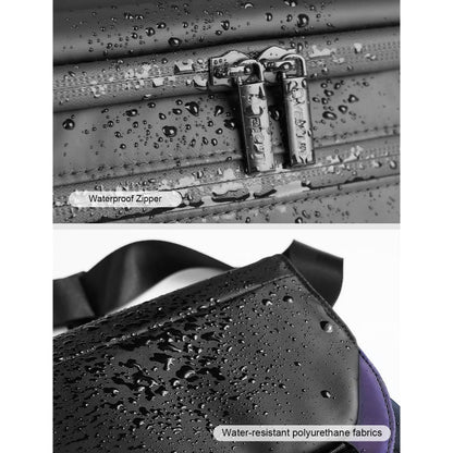 Cwatcun D85 Camera Bag Side Quick Access Camera Messenger Case Waterproof Bag, Size:30 x 15 x 24cm Small(Black)