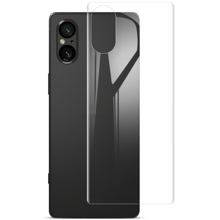 Pour Sony Xperia 5 V 2 pièces imak Film Hydrogel Incurvé Protecteur Arrière du Téléphone