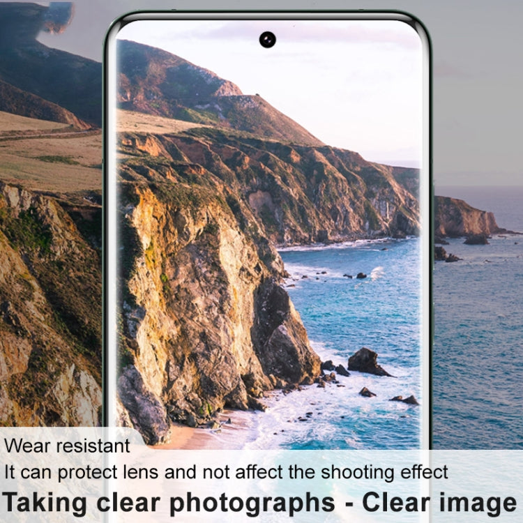 Pour Xiaomi 14 5G 2 PCS/Set Film de protection d'objectif de caméra arrière en verre HD IMAK