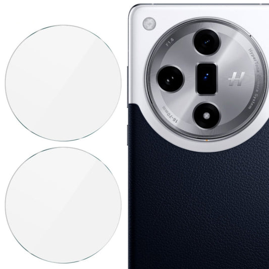 Pour OPPO Find X7 5G/Find X7 Ultra 5G 2 PCS/Set Film de Protection d'Objectif de Caméra Arrière en Verre Trempé IMAK HD