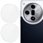 Pour OPPO Find X7 5G/Find X7 Ultra 5G 2 PCS/Set Film de Protection d'Objectif de Caméra Arrière en Verre Trempé IMAK HD