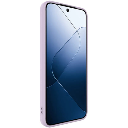 Pour Xiaomi 14 Pro 5G, coque de téléphone en TPU imak série UC-4 à bord droit (violet)
