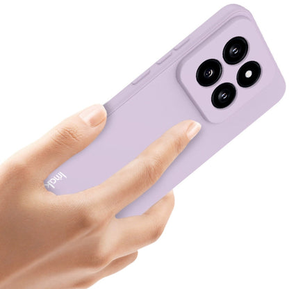 Pour Xiaomi 14 Pro 5G, coque de téléphone en TPU imak série UC-4 à bord droit (violet)