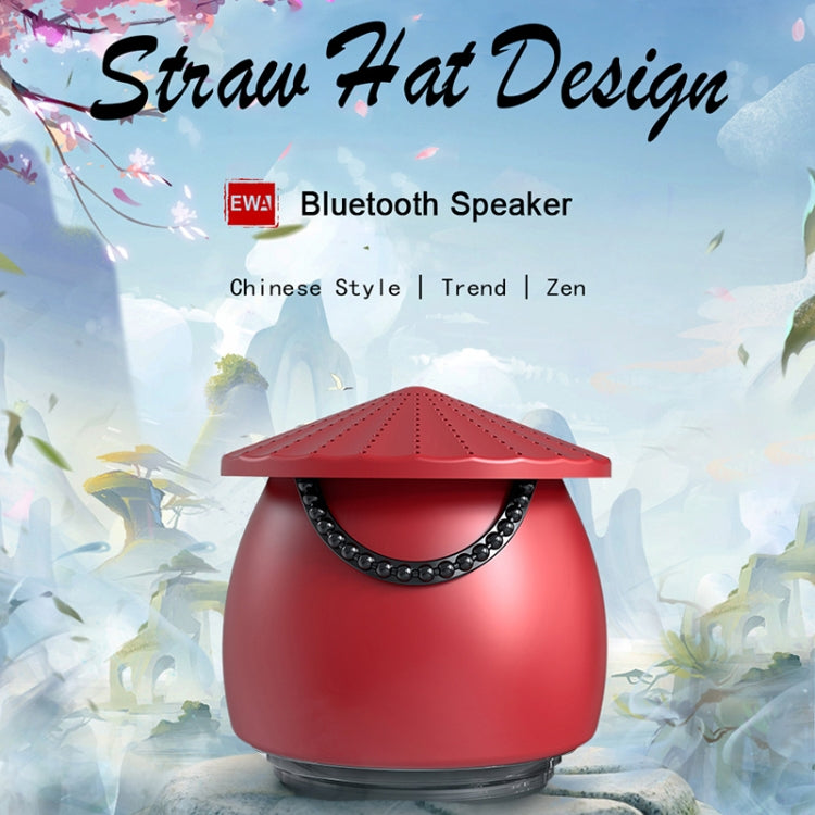 EWA A123 Portable Mini Speaker Chinese Style Bluetooth Speaker(Yellow)