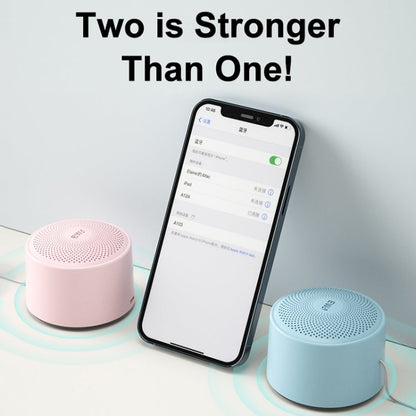 EWA A124 Portable Mini TWS Bluetooth Speaker Outdoor IPX5 Waterproof Subwoofer(Blue)