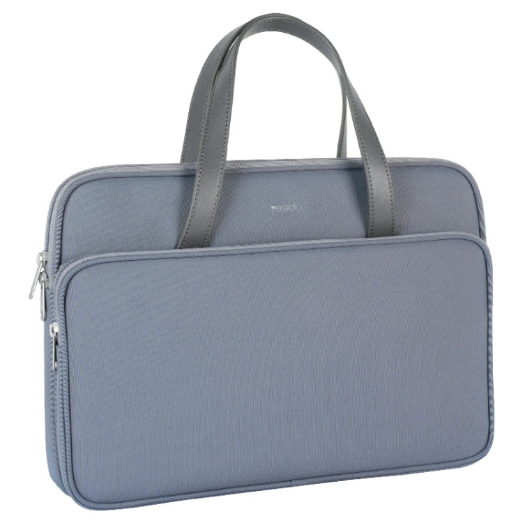 Yesido WB35 Sacoche pour ordinateur portable 14 pouces en tissu Oxford imperméable (Bleu)