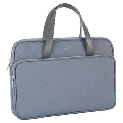 Yesido WB35 Sacoche pour ordinateur portable 14 pouces en tissu Oxford imperméable (Bleu)