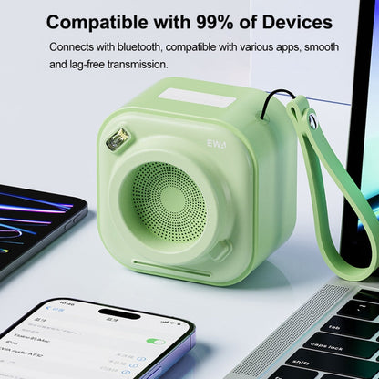 EWA A132 Portable Mini Stereo Wireless Bluetooth Speaker(Black)