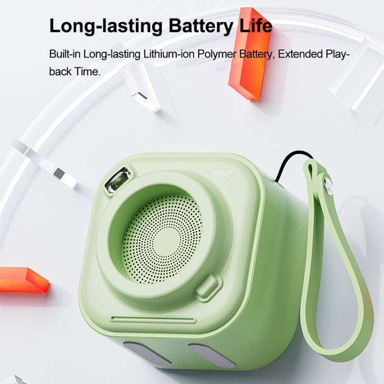 EWA A132 Portable Mini Stereo Wireless Bluetooth Speaker(Pink)