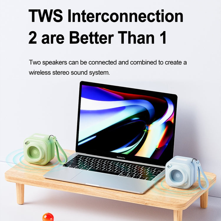 EWA A132 Portable Mini Stereo Wireless Bluetooth Speaker(Pink)