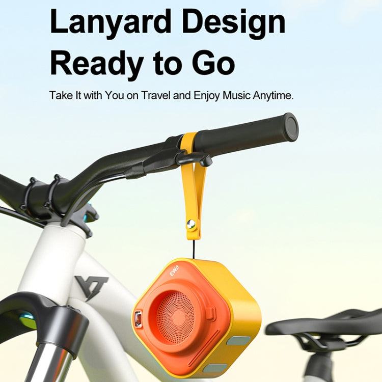 EWA A132 Portable Mini Stereo Wireless Bluetooth Speaker(Pink)