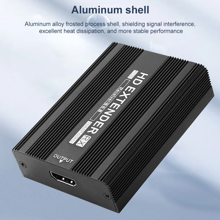 Measy ET1815 HDMI Extender Transmitter and Receiver Converter, Transmission Distance: 150m, Plug:UK