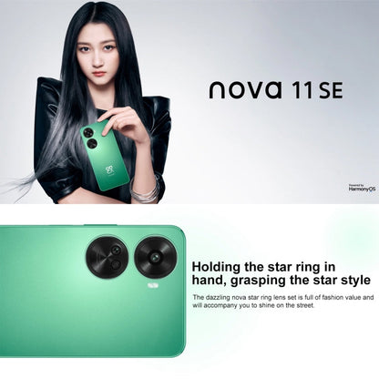 HUAWEI nova 11 SE, 256GB, Screen Fingerprint Identification, 6.67 inch HarmonyOS 4.0 Qualcomm Snapdragon 680 Octa Core, Network: 4G, NFC, OTG, Not Support Google Play(White)