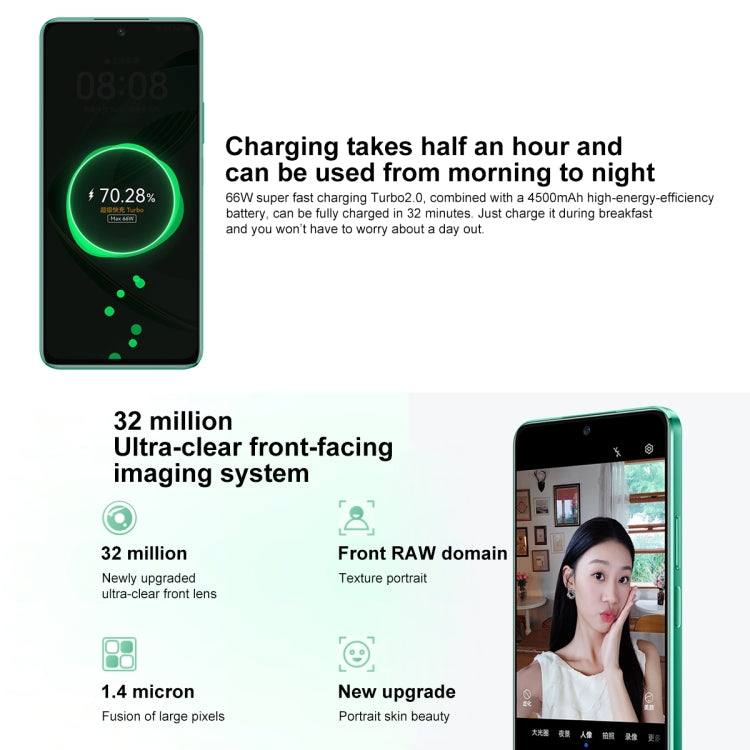 HUAWEI nova 11 SE, 256 Go, Identification d'empreintes digitales sous l'écran, 6,67 pouces HarmonyOS 4.0 Qualcomm Snapdragon 680 Octa Core, Réseau : 4G, NFC, OTG, Ne prend pas en charge Google Play (Noir)