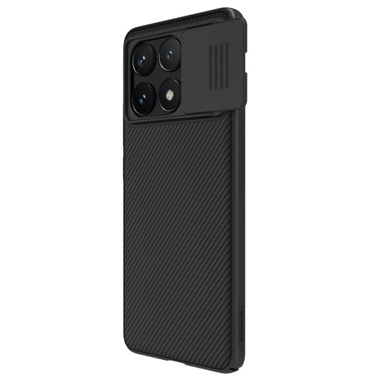 Pour Xiaomi Redmi K70E / Poco X6 Pro 5G NILLKIN Étui de téléphone PC Camshield de la série Black Mirror (Noir)