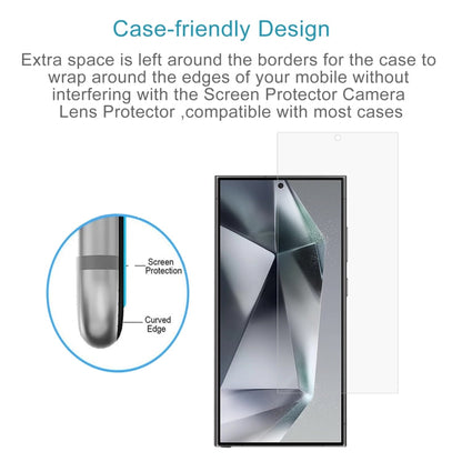 For Samsung Galaxy S25 Ultra 5G 0.18mm 9H 2.5D Tempered Glass Film, Support Fingerprint Unlocking