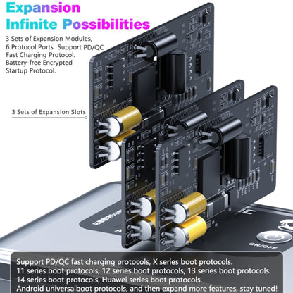 Mechanic Thor Power Intelligent DC Regulated Diagnostic Supply Power with Expansion Interface, Plug:EU
