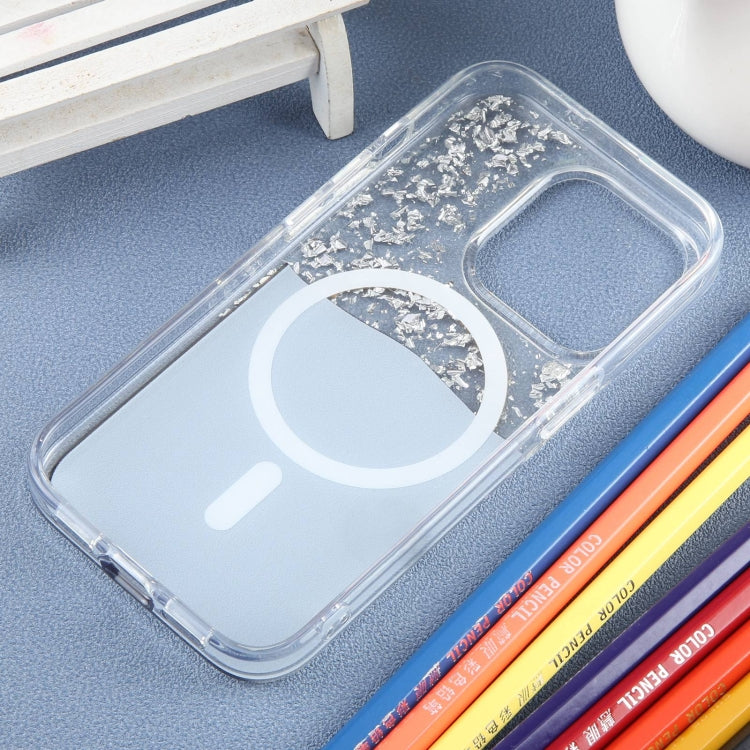 For iPhone 15 Pro DFANS DESIGN Magsafe Magnetic Starlight Shining Phone Case(Star Agate)