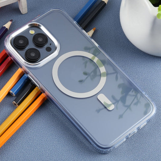 For iPhone 15 Pro DFANS DESIGN Magsafe Magnetic Phone Case(Transparent)
