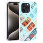 Pour Coque de Téléphone Mutural Fusion Series iPhone 15 Pro Max (Bleu Tiffany)