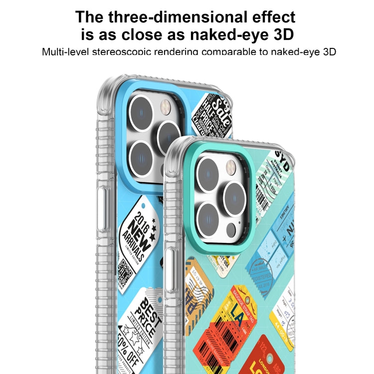 For iPhone 15 Pro Mutural Fusion Series Phone Case(Sky Blue)