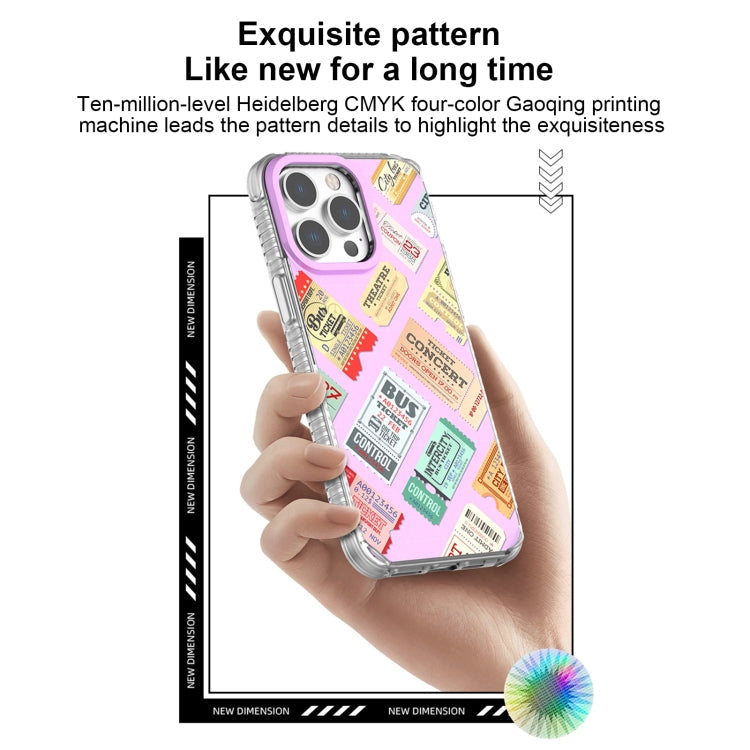 Pour Coque de Téléphone Mutural Fusion Series iPhone 15 Pro Max (Bleu Tiffany)
