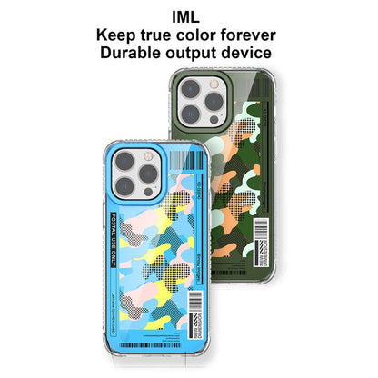 For iPhone 15 Pro Max Mutural Billboard Series Phone Case(Green)