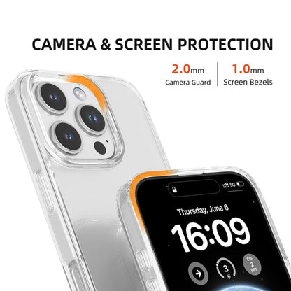 For iPhone 16 Mutural Ice Series TPU Phone Case(Transparent)