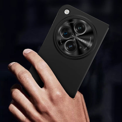 For OPPO Find N3 / OnePlus Open GKK Ultra-thin Full Coverage Phone Flip Case(Black)