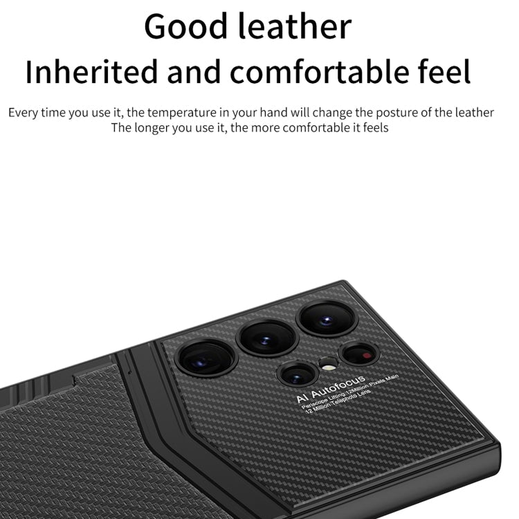 For Samsung Galaxy S24 Ultra 5G GKK TPU + PU Full Coverage Phone Case(Alligator Texture)