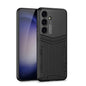 Pour Samsung Galaxy S24+ 5G Coque de téléphone GKK en TPU + PU à Couverture Complète (Texture Verticale)