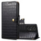 For Samsung Galaxy A53 5G Denior Crocodile Texture Oil Edge Leather Phone Case(Black)