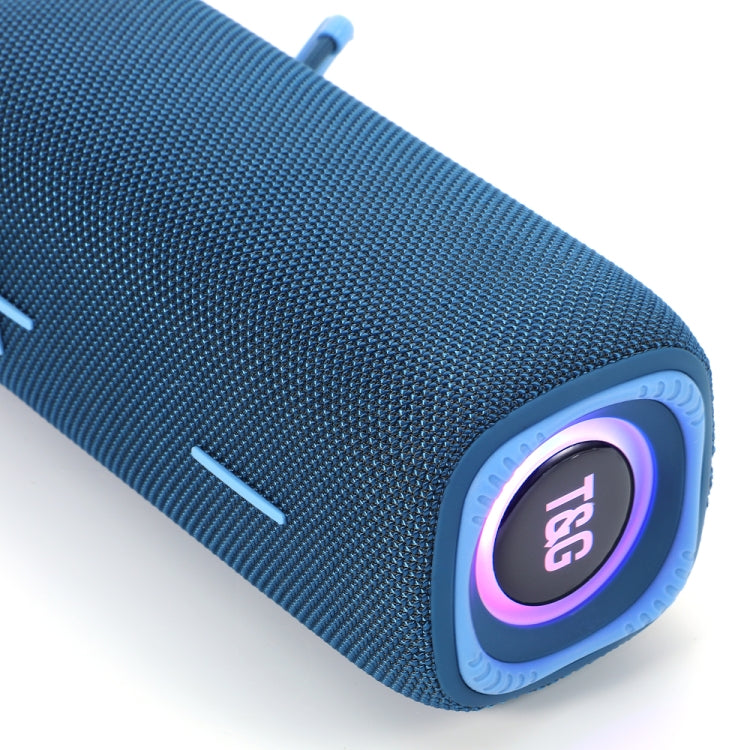 T&G TG654 Portable 3D Stereo Subwoofer Wireless Bluetooth Speaker(Purple)