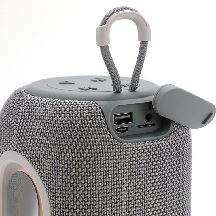 T&G TG665 20W LED Portable Subwoofer Wireless Bluetooth Speaker(Black)