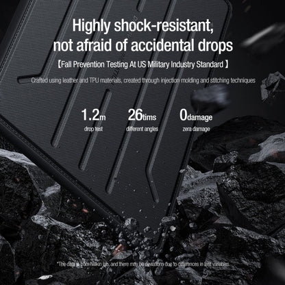 For 15.4 inch Laptop NILLKIN TPU Laptop Sleeve Bag(Black)
