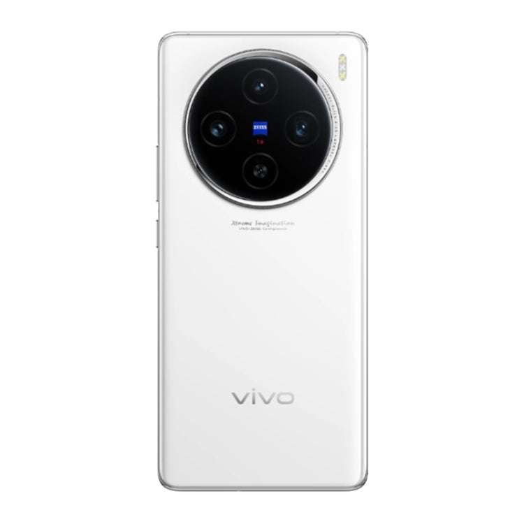 vivo X100, 16GB+256GB, Identification faciale / Empreinte digitale, 6,78 pouces Android 14 OriginOS 4 Dimensity 9300 Octa Core 3,25 GHz, OTG, NFC, Réseau : 5G (Blanc)