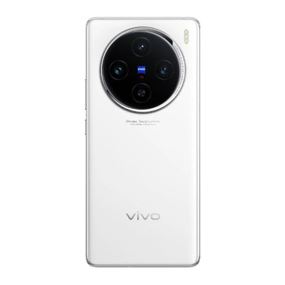 vivo X100, 16GB+512GB, Face ID / Fingerprint Identification, 6.78 inch Android 14 OriginOS 4 Dimensity 9300 Octa Core 3.25GHz, OTG, NFC, Network: 5G(White)