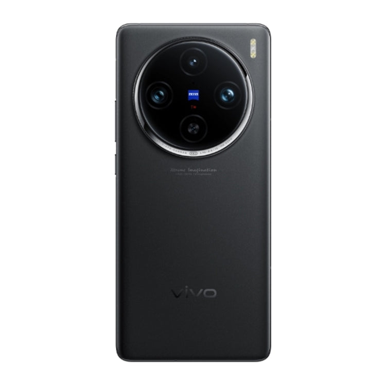 vivo X100 Pro, 12 Go de RAM + 256 Go de ROM, reconnaissance faciale / identification par empreinte digitale, Android 14 OriginOS 4 de 6,78 pouces, Dimensity 9300 Octa Core 3,25 GHz, OTG, NFC, réseau : 5G (noir)