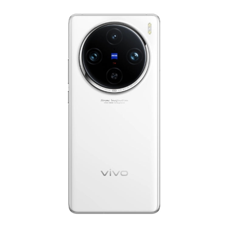 vivo X100 Pro, 16GB+512GB, Face ID / Fingerprint Identification, 6.78 inch Android 14 OriginOS 4 Dimensity 9300 Octa Core 3.25GHz, OTG, NFC, Network: 5G(White)