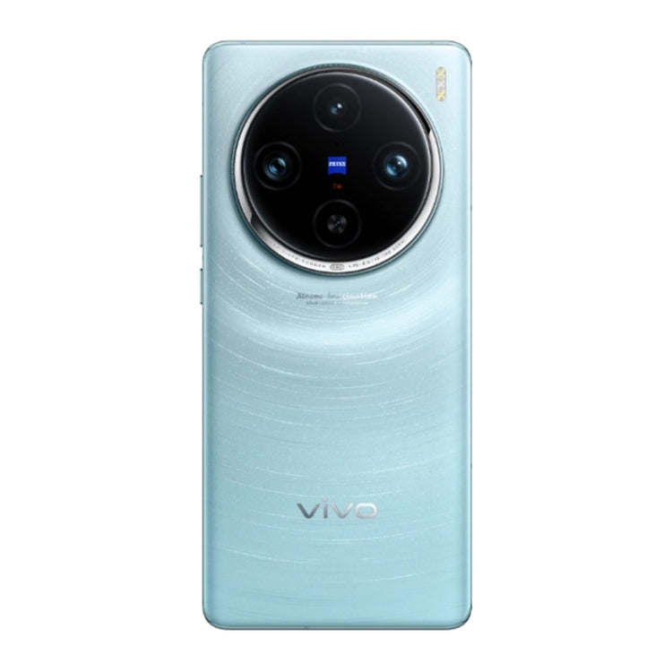 vivo X100 Pro, 16GB+512GB, Face ID / Fingerprint Identification, 6.78 inch Android 14 OriginOS 4 Dimensity 9300 Octa Core 3.25GHz, OTG, NFC, Network: 5G(Blue)