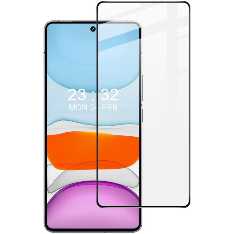 For vivo iQOO 12 5G imak 9H Surface Hardness Full Screen Tempered Glass Film Pro+ Series