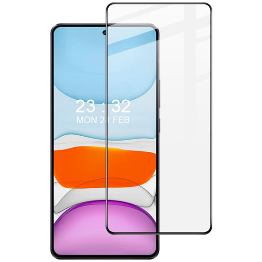 For vivo iQOO Z9 5G / Z9 Turbo 5G imak 9H Surface Hardness Full Screen Tempered Glass Film Pro+ Series