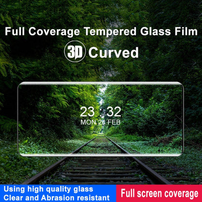 Pour vivo iQOO 12 Pro 5G Film en Verre Trempé Incurvé 3D Plein Écran IMAK