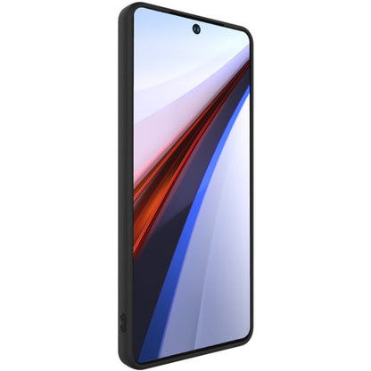For vivo iQOO 12 5G imak UC-4 Series Straight Edge TPU Phone Case(Black)