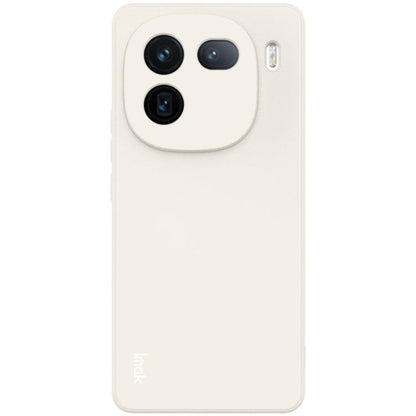 For vivo iQOO 12 5G imak UC-4 Series Straight Edge TPU Phone Case(White)