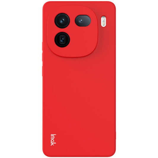 For vivo iQOO 12 5G imak UC-4 Series Straight Edge TPU Phone Case(Red)