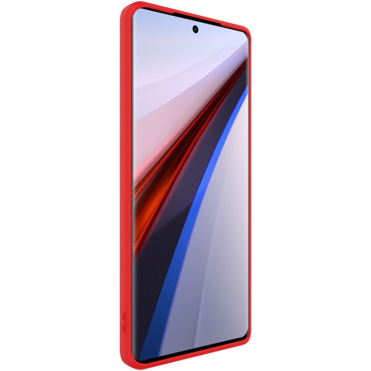 For vivo iQOO 12 Pro 5G imak UC-4 Series Straight Edge TPU Phone Case(Red)